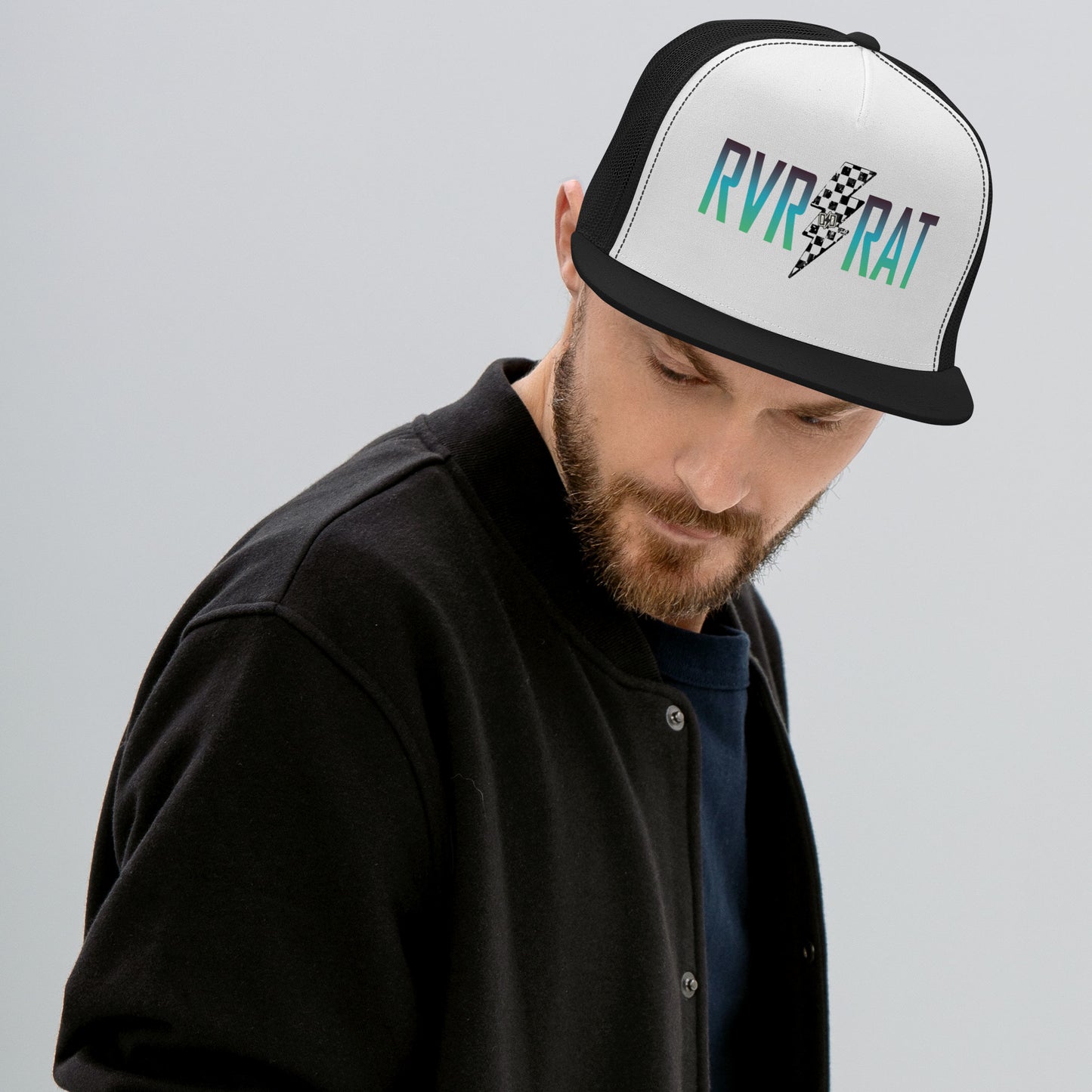 RVR RAT Snapback Cap - White