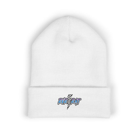 RVR RAT Beanie - White
