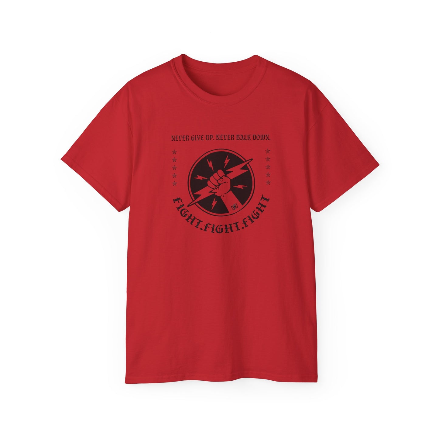 Men's Fight Fight Fight Tee - Red