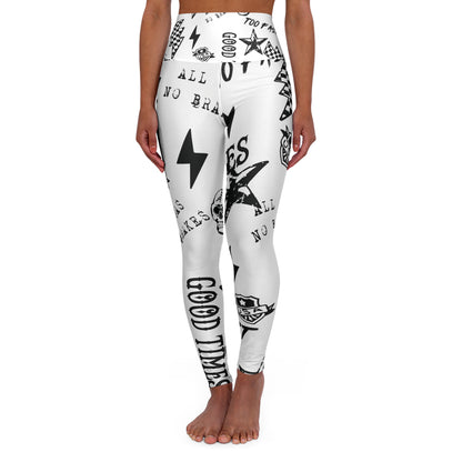 All Gas No Brakes High Waist Leggings