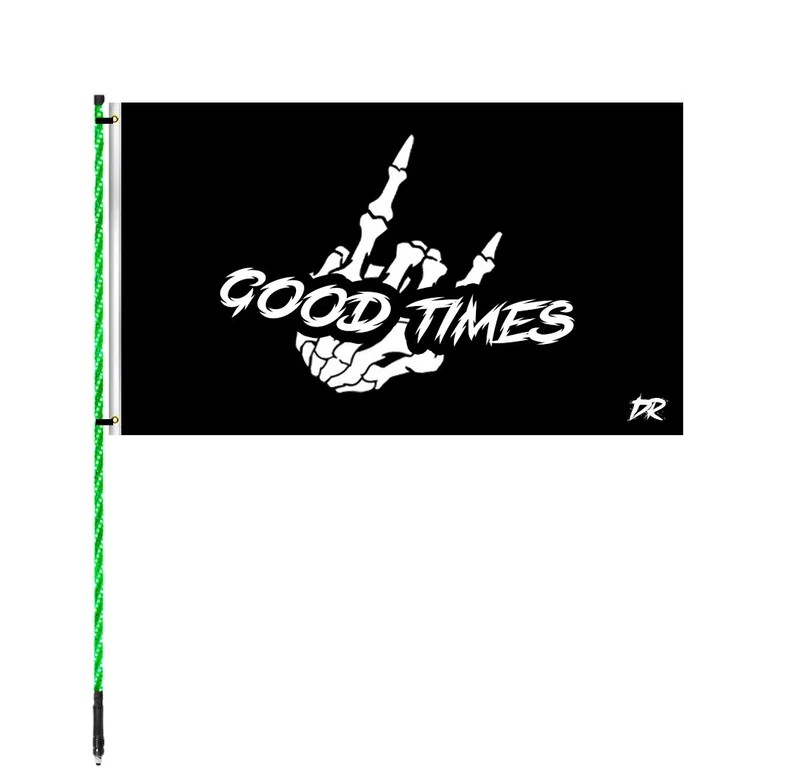 Good Times Whip Flag - 2'x3'