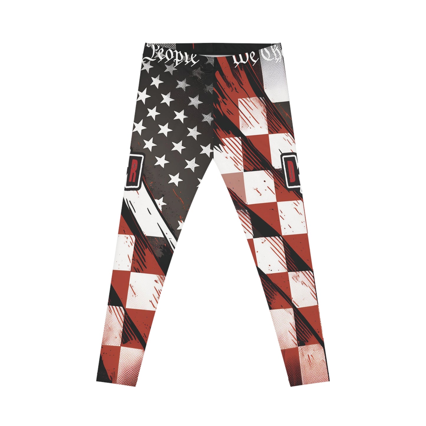 Checkered States Of America Leggings