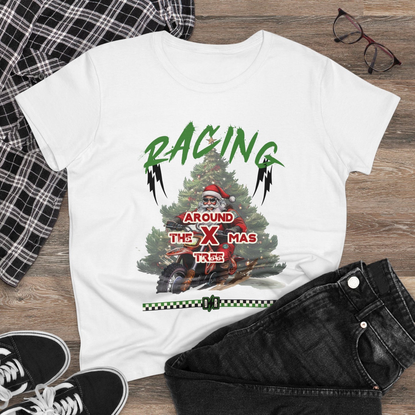 Women's Racing X Mas Tee