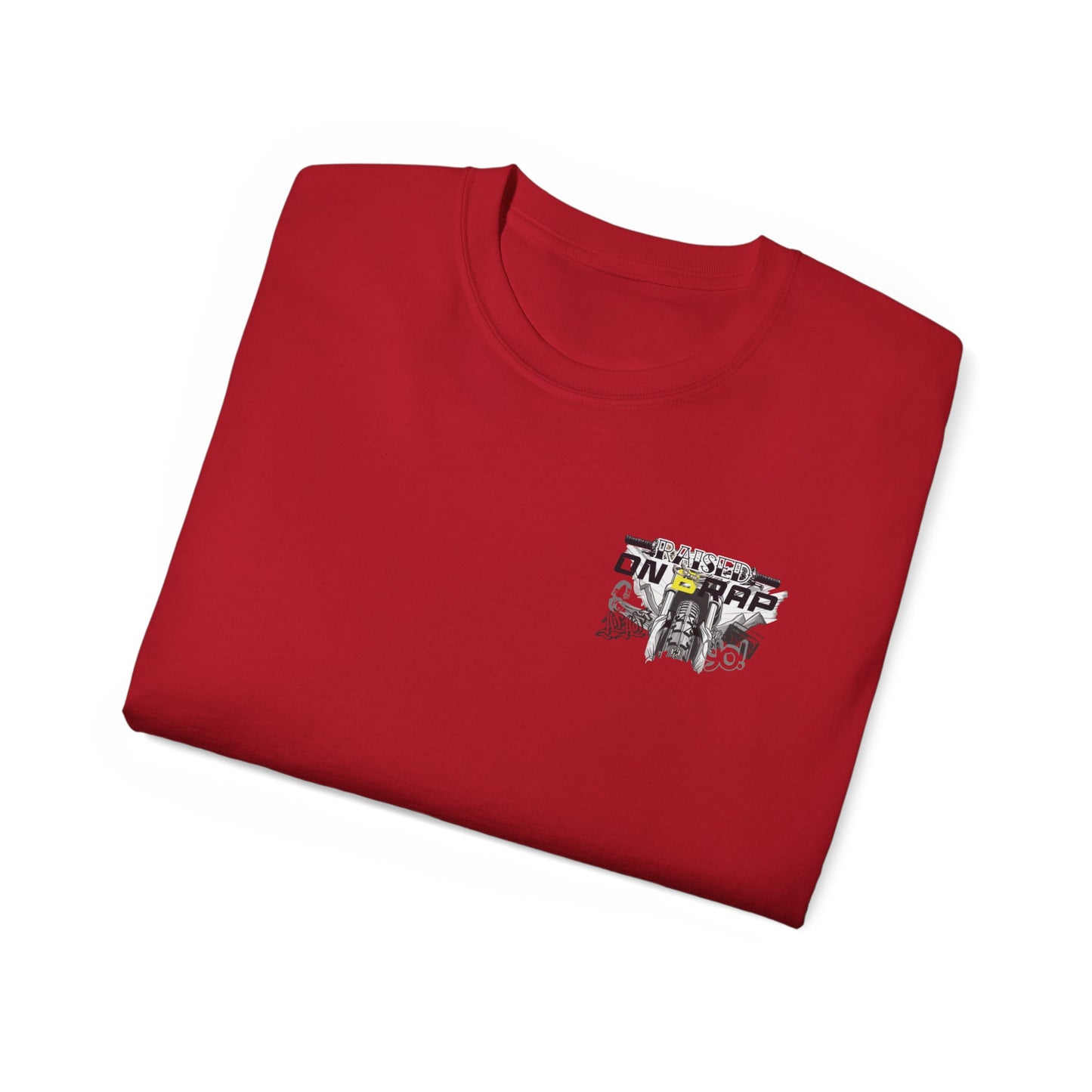 Men's Raised On BRAP Tee - Red