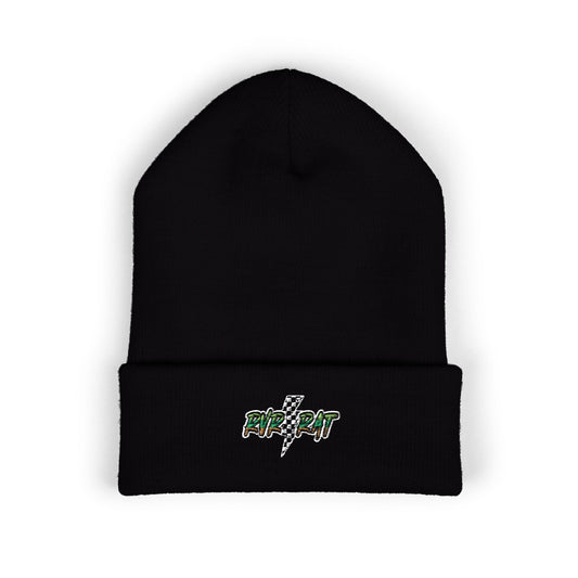 RVR RAT Beanie - Black [Rasta edition]