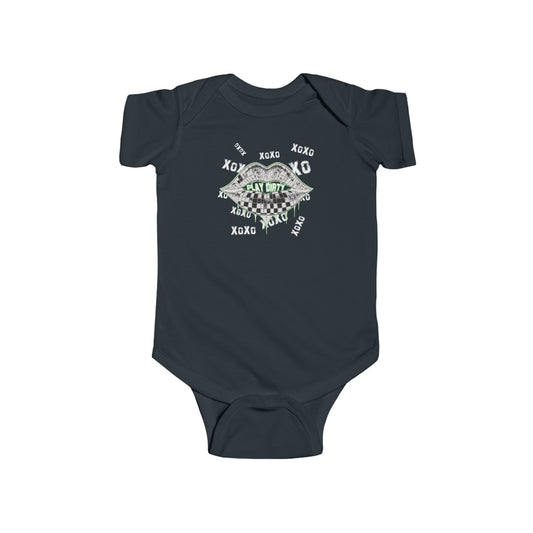 Infant Play Dirty Bodysuit - Black