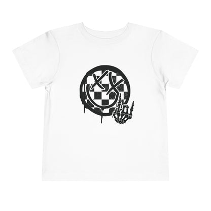 Toddler Send It Smiley Tee