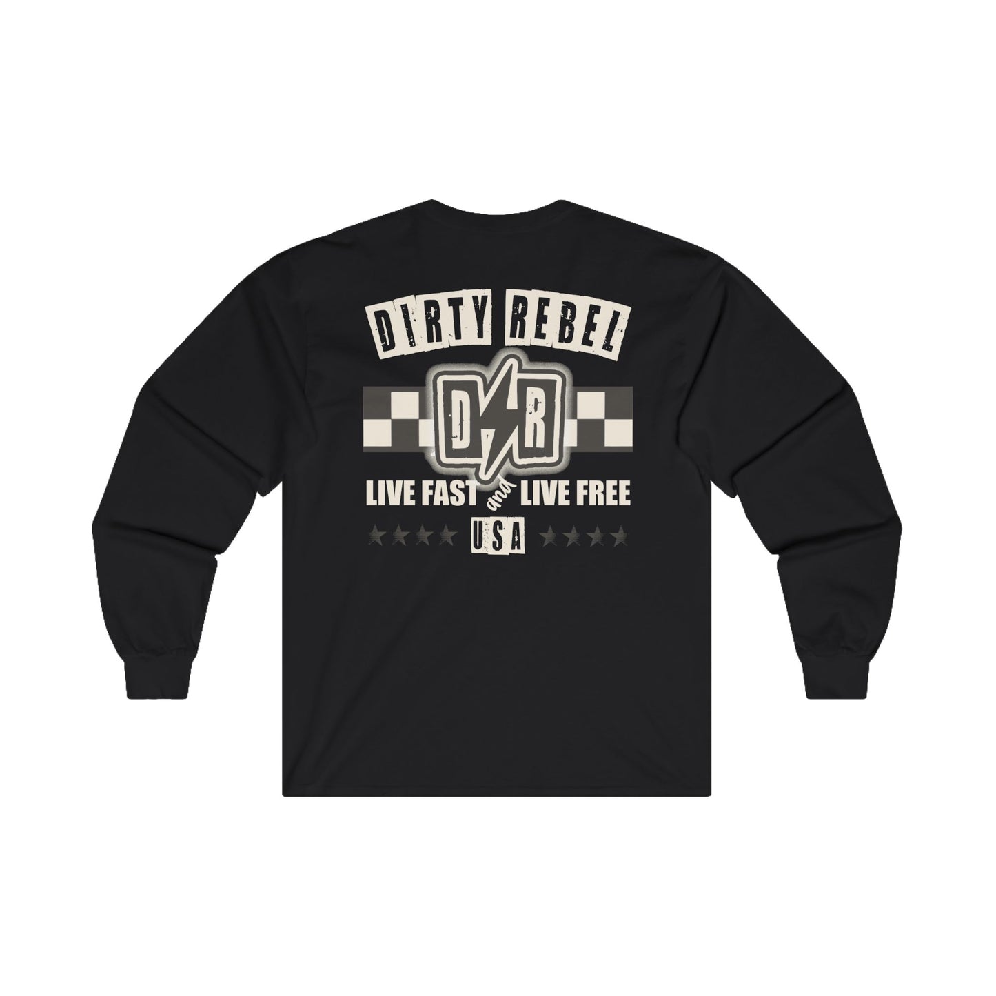 Men's Live Fast Live Free Long Sleeve Tee