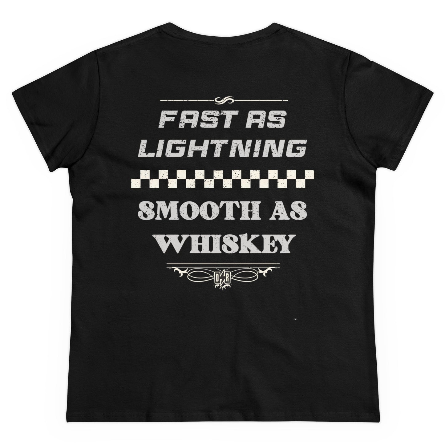 Women's Fast As Lightning Tee - Black