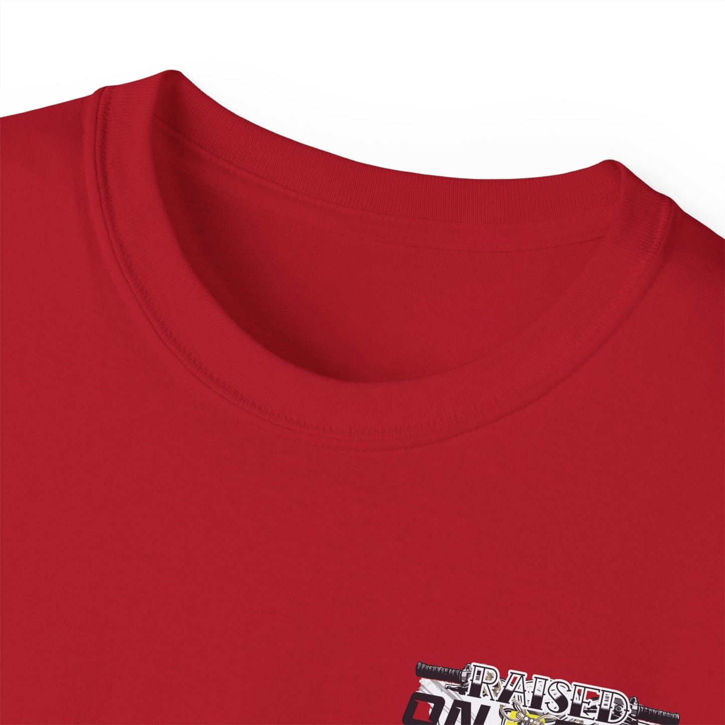 Men's Raised On BRAP Tee - Red