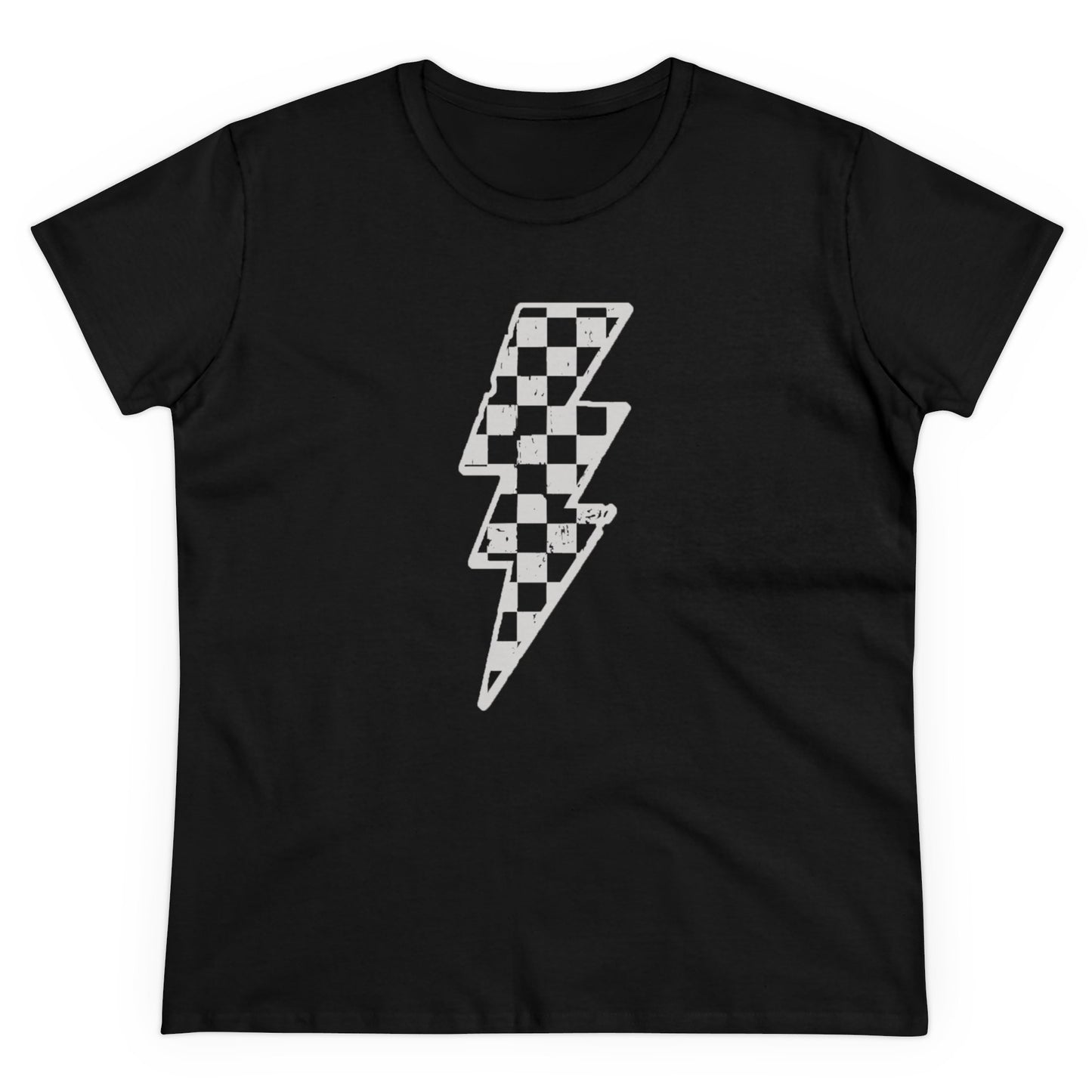 Women's Fast As Lightning Tee - Black