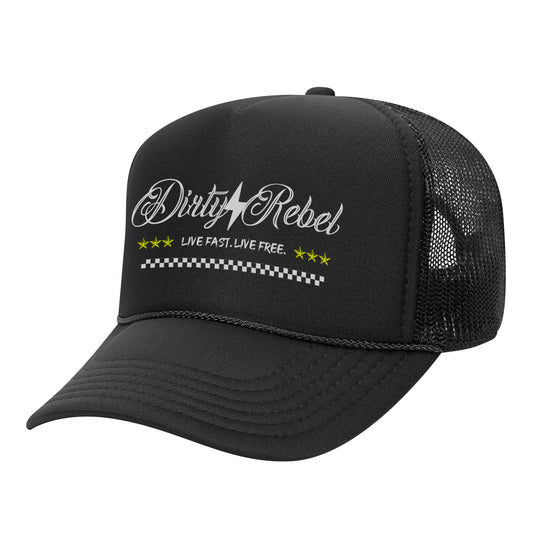 Tat Trucker Hat - Black