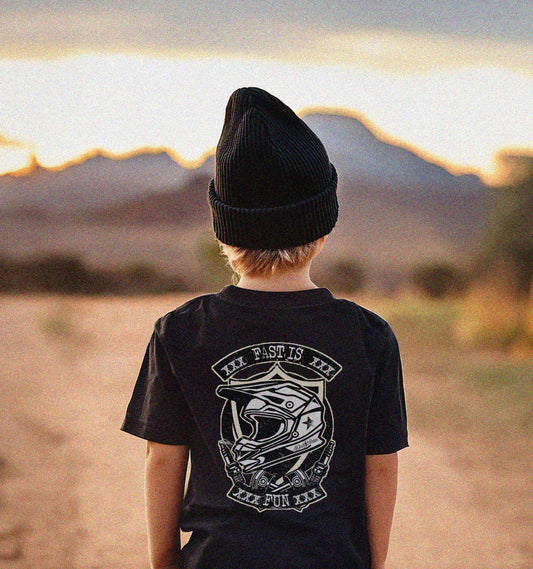 Youth Fast Is Fun Black Tee