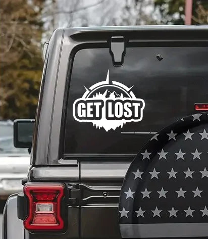 Get Lost Decal