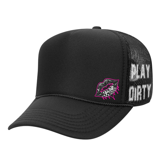 Play Dirty Trucker Hat - Black