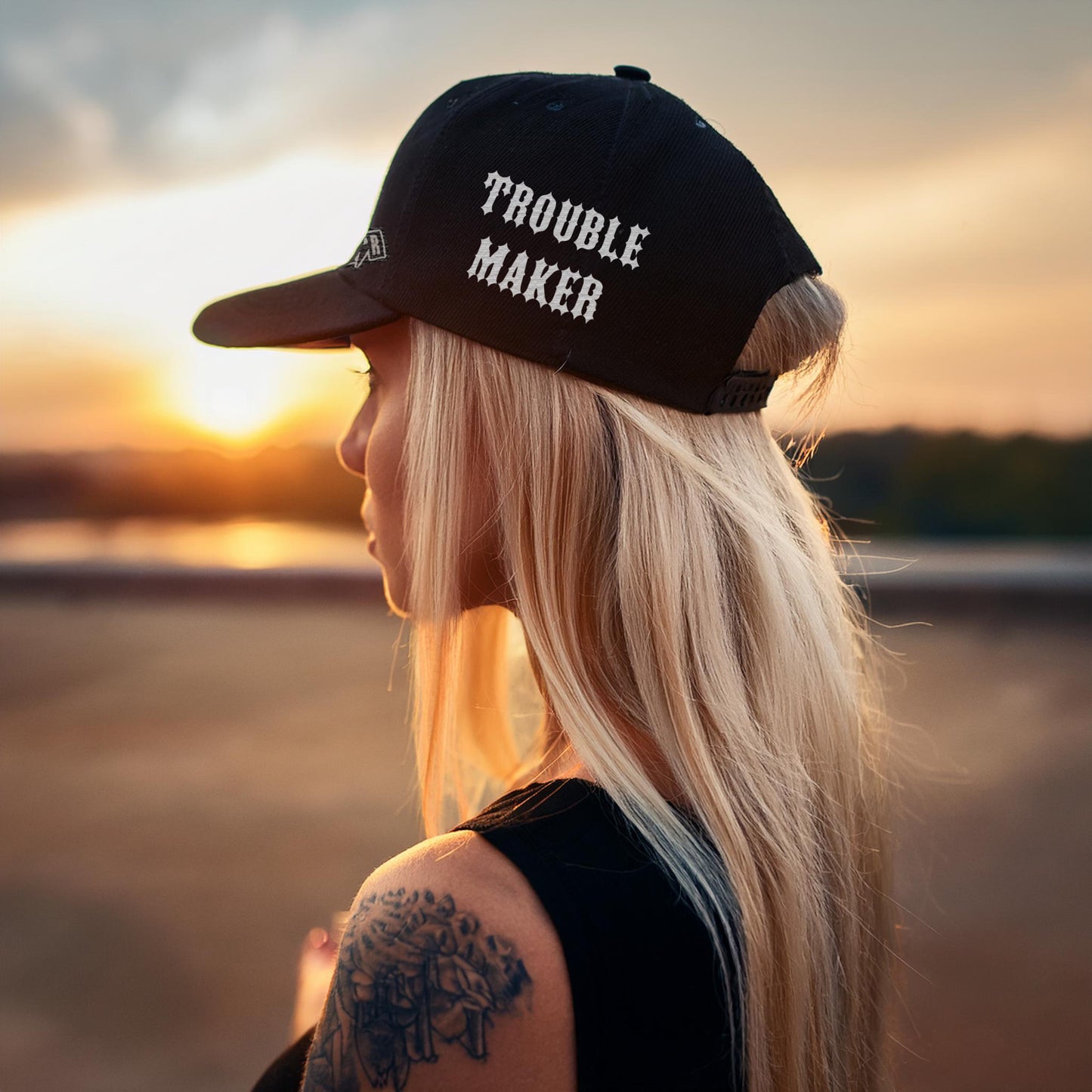 Trouble Maker Trucker Hat