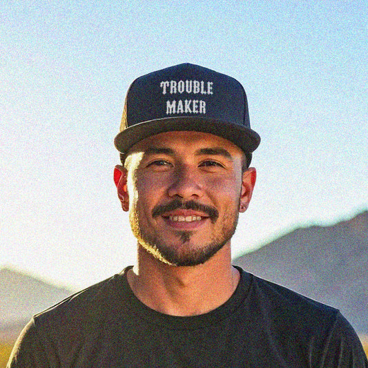 Trouble Maker Flat Bill Cap