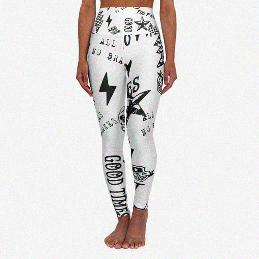 Women's All Gas No Brakes High Waist Leggings