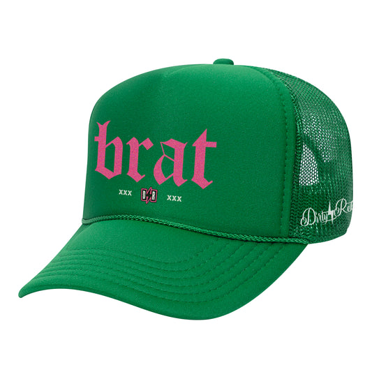 Brat Trucker Hat - Green