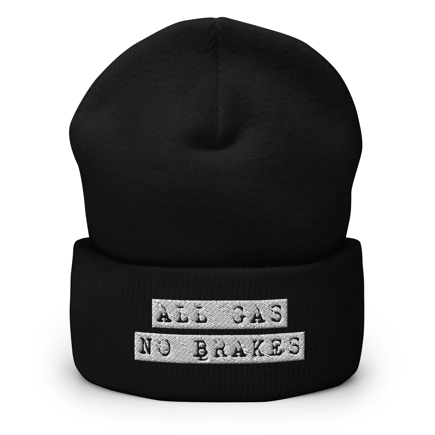 All Gas No Brakes Cuffed Beanie