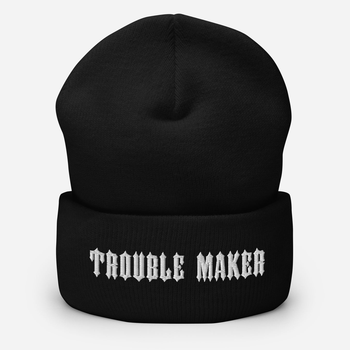 Trouble Maker Cuffed Beanie