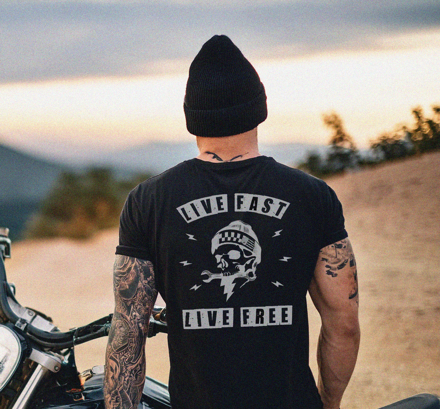 Men's Grease Monkey Tee [Blackout edition]