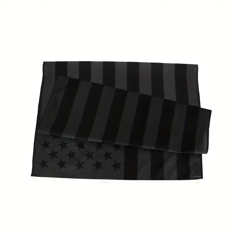 Black & Gray American Flag